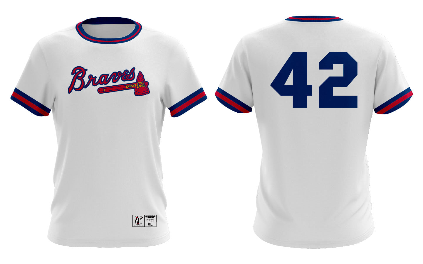 Atlanta Braves Jackie Robinson jersey