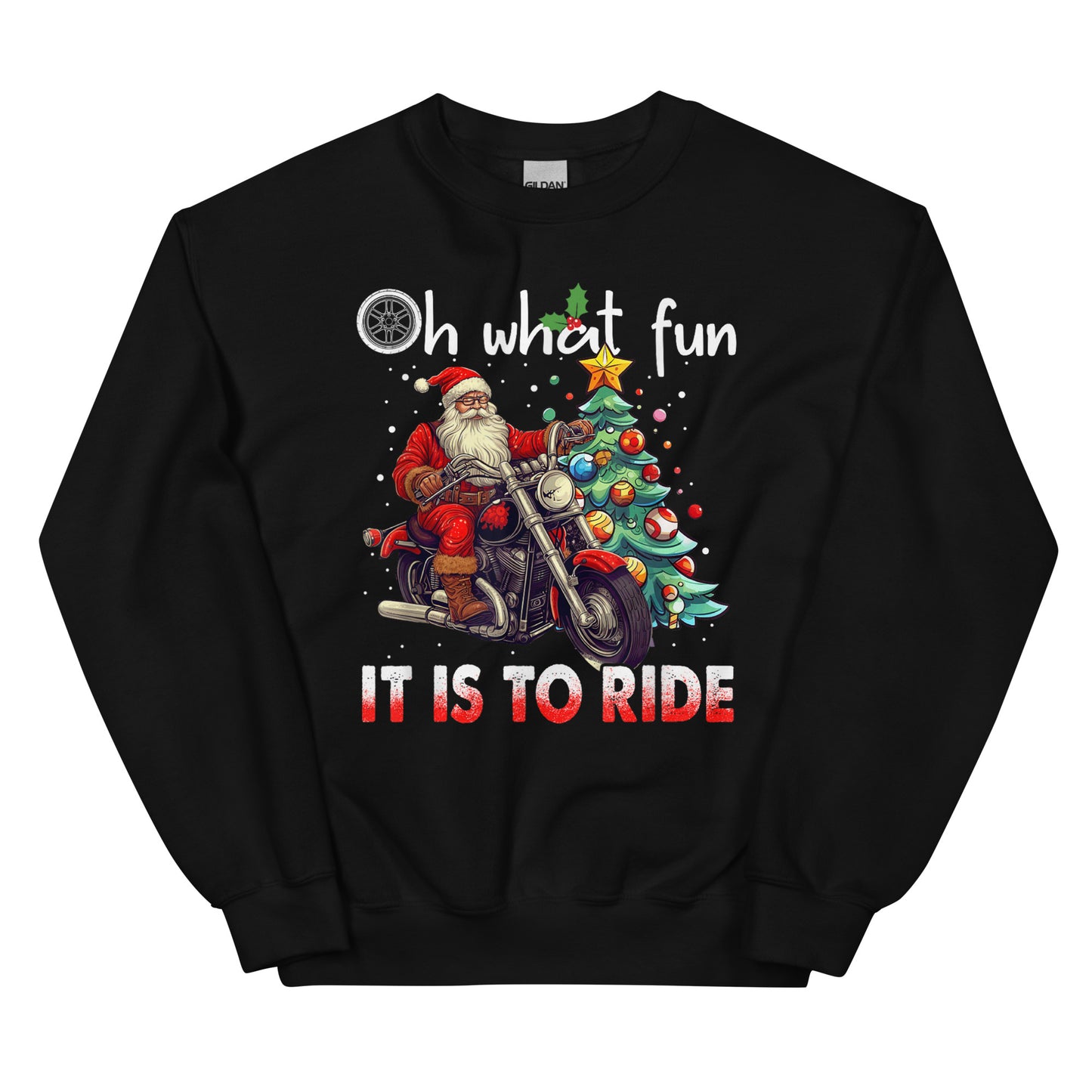 Biker Christmas Sweatshirt