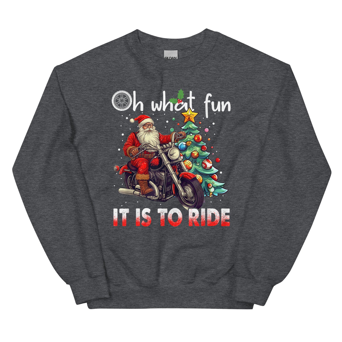 Biker Christmas Sweatshirt