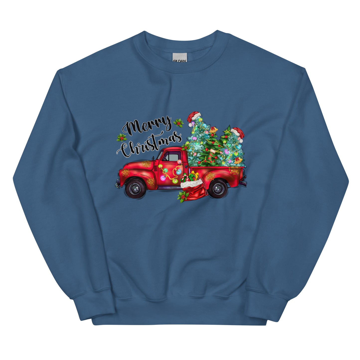 Red Truck Christmas Sweatshirt