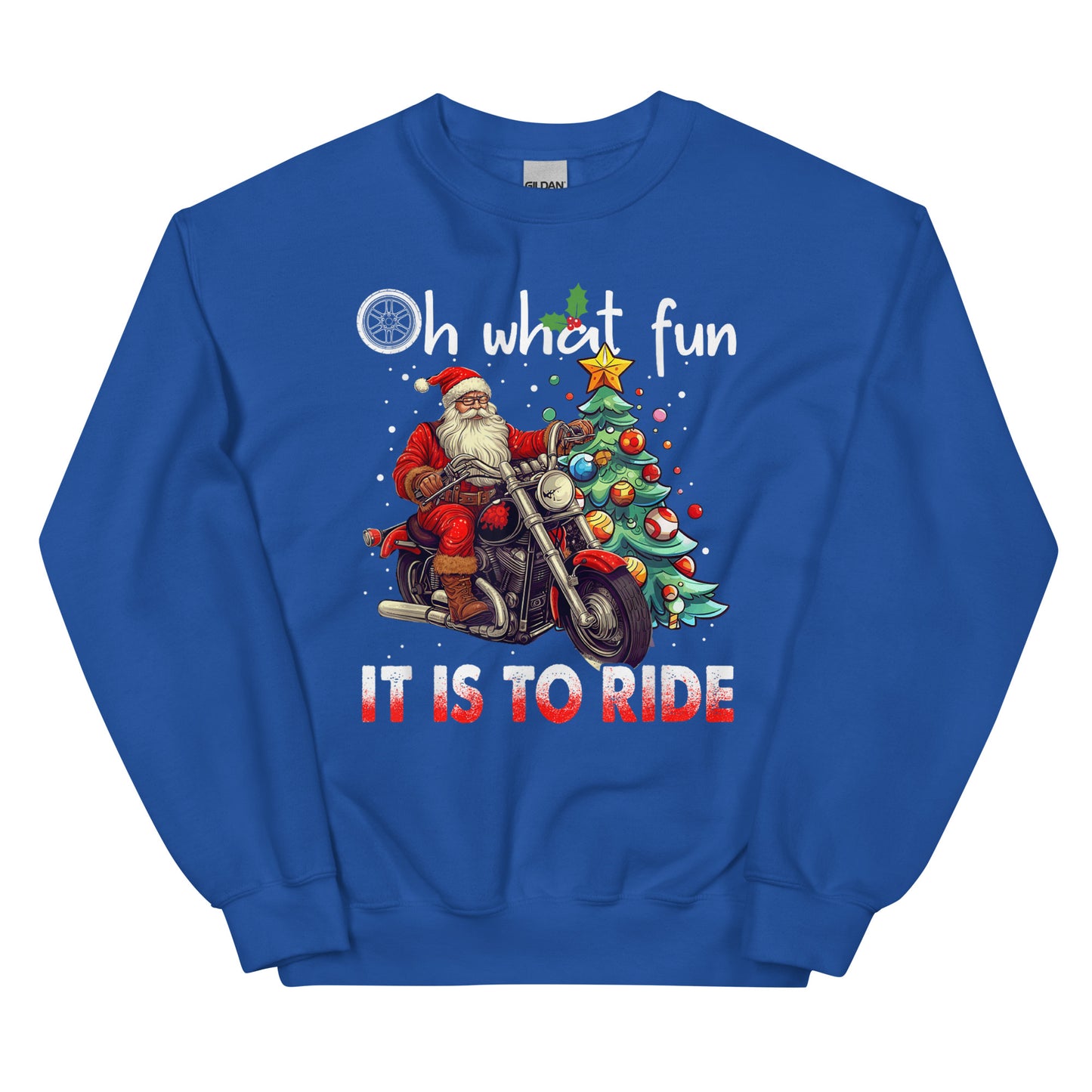 Biker Christmas Sweatshirt