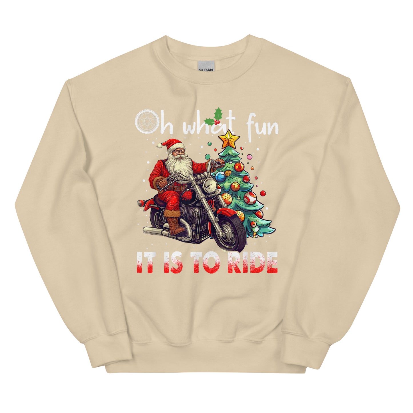 Biker Christmas Sweatshirt