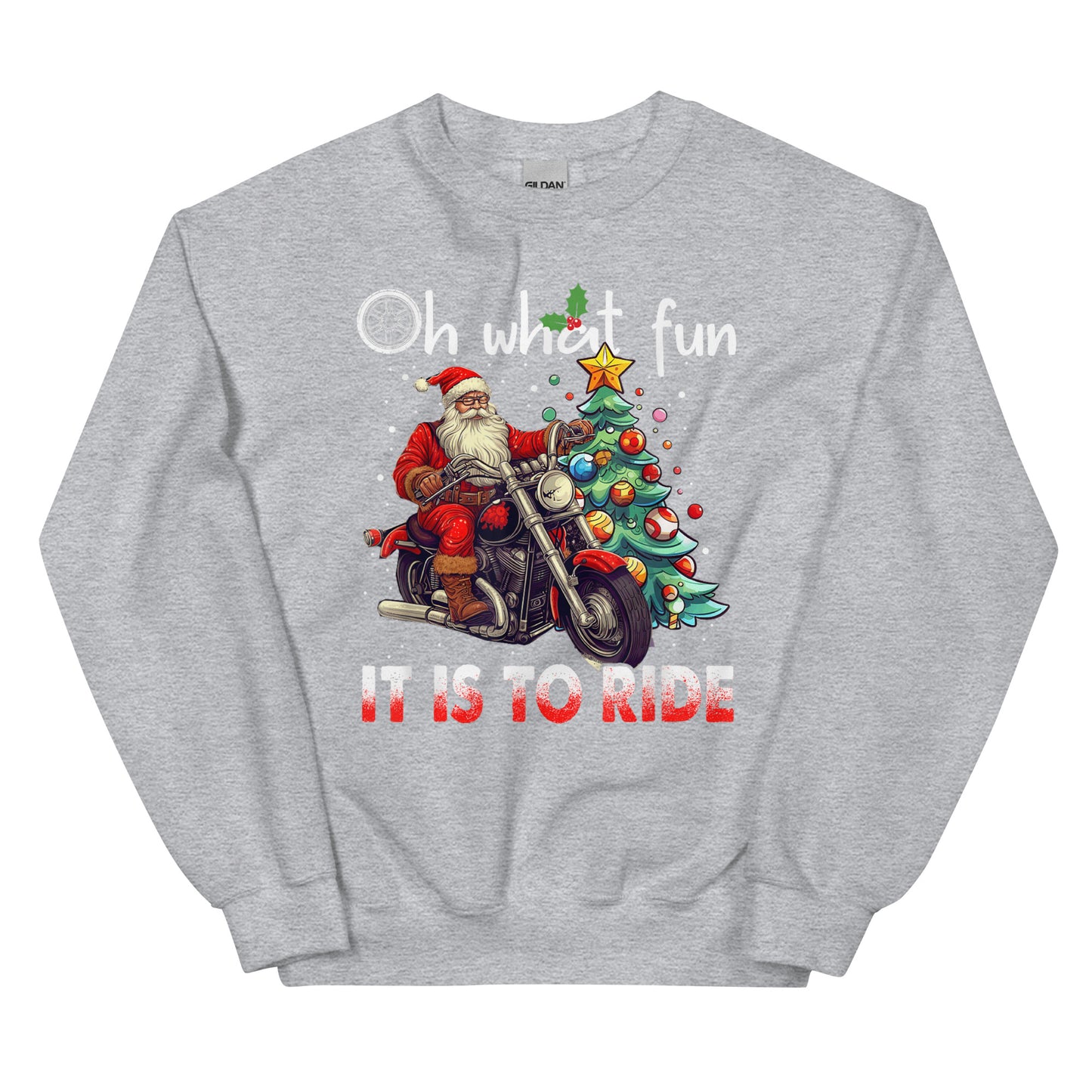 Biker Christmas Sweatshirt