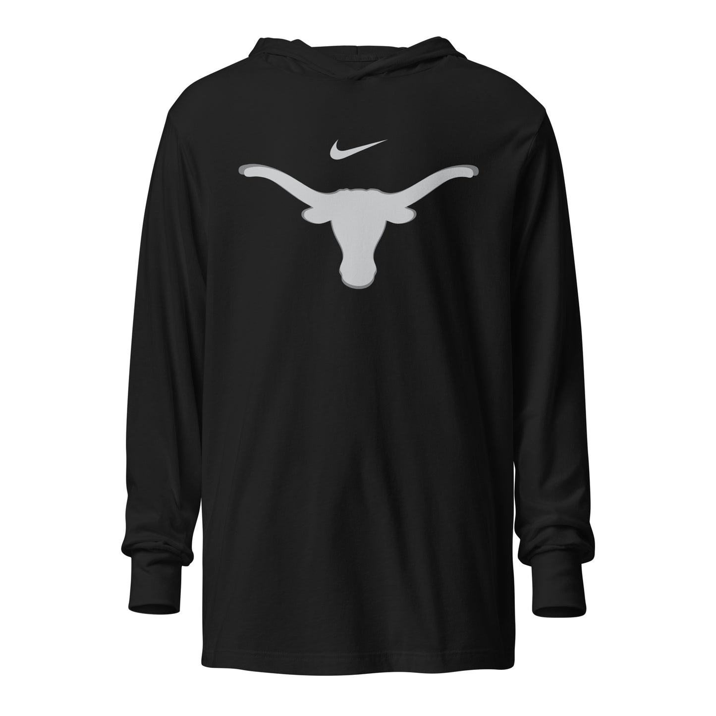 Longhorn Hooded Long-Sleeve Tee - Dee-Tees