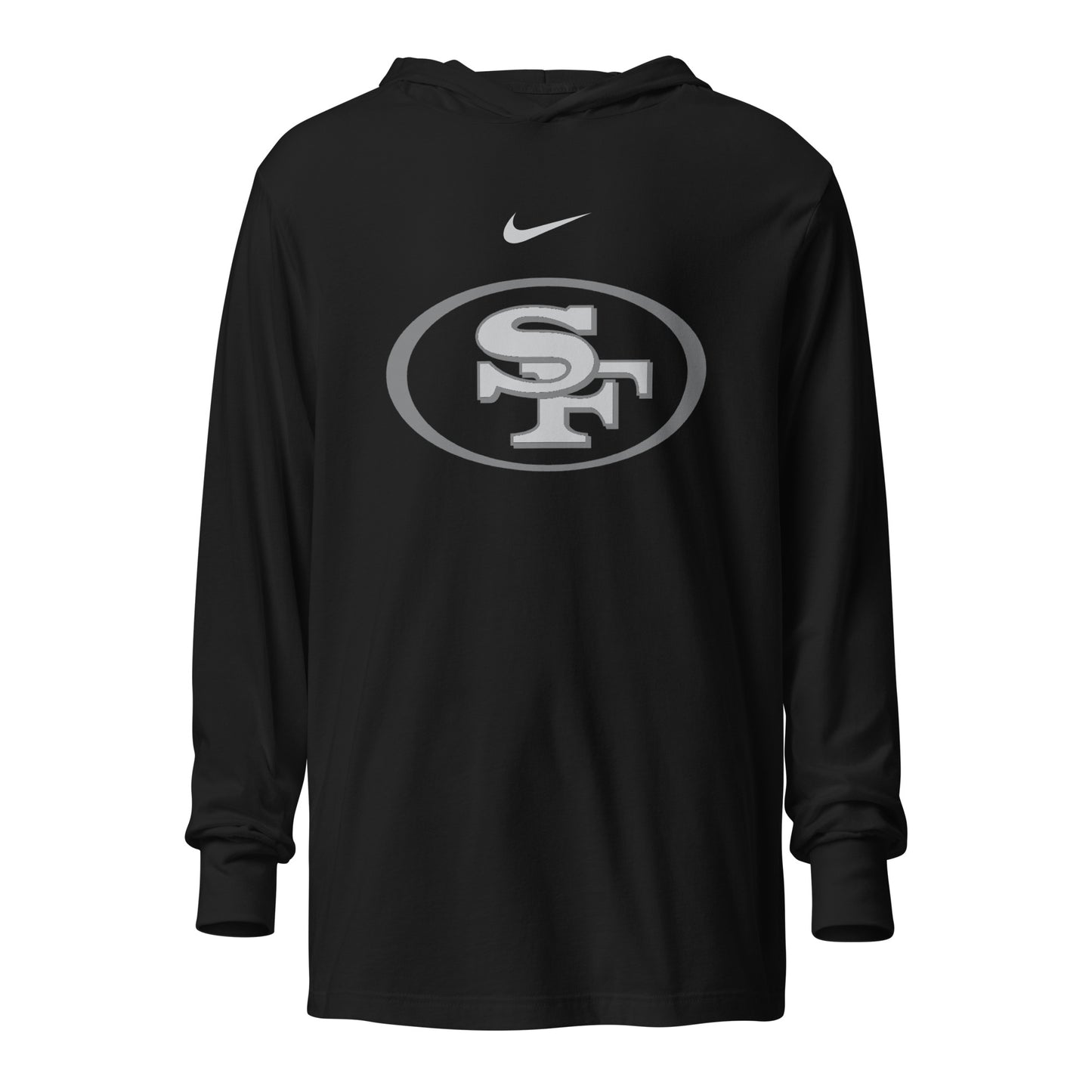 49ers Hooded Long Sleeve Tee