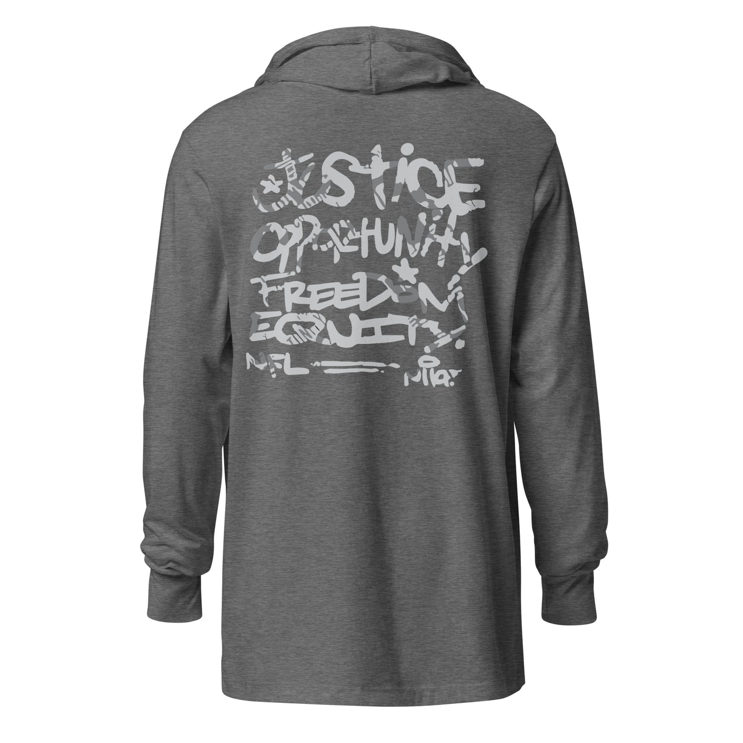Dallas Hooded long-sleeve tee