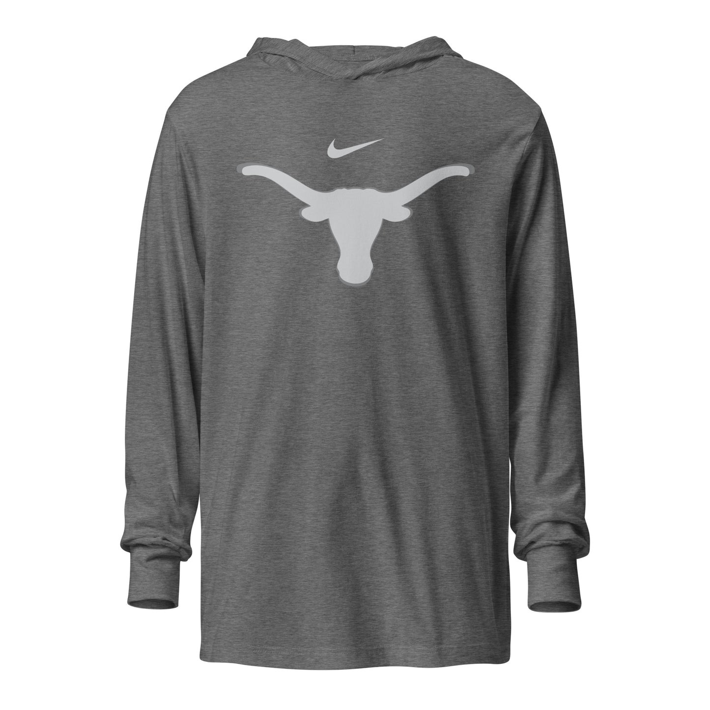 Longhorn Hooded long-sleeve tee