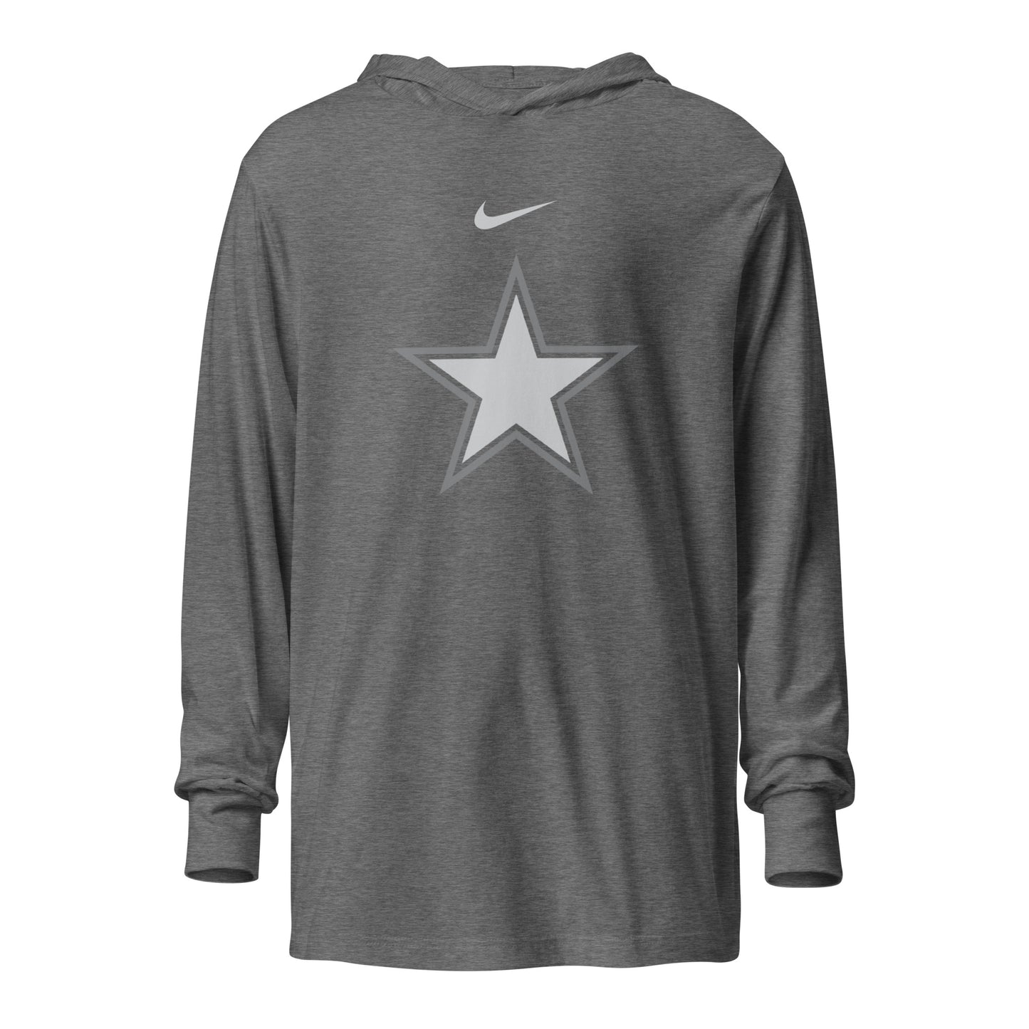 Dallas Hooded long-sleeve tee