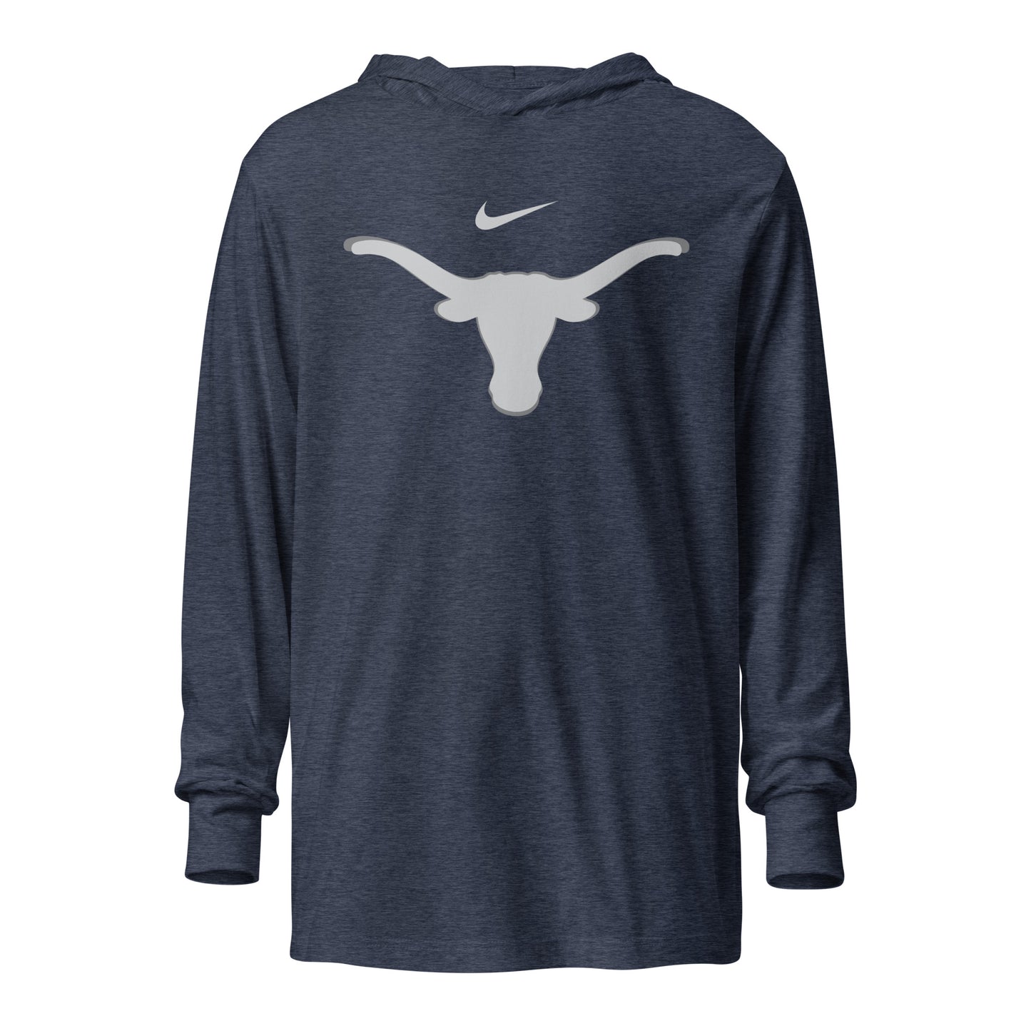 Longhorn Hooded Long-Sleeve Tee - Dee-Tees