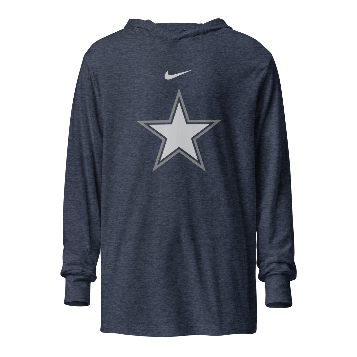 Dallas Hooded long-sleeve tee