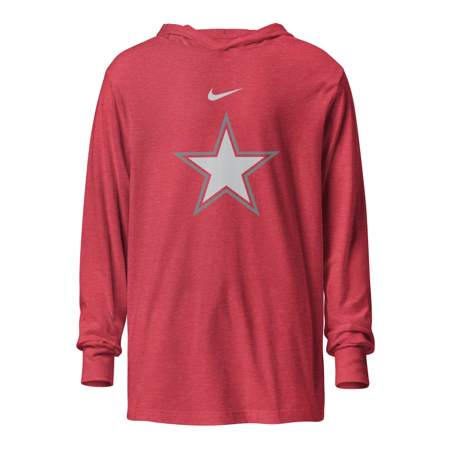 Dallas Hooded long-sleeve tee
