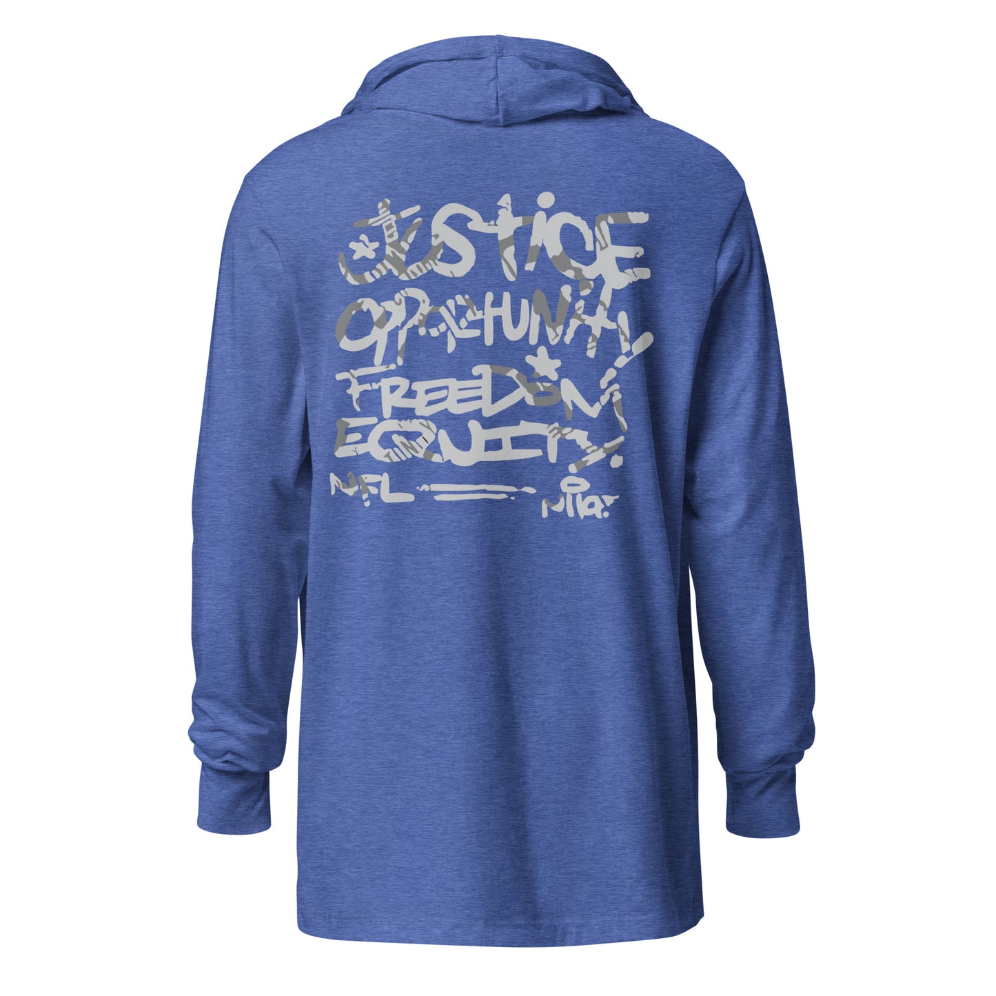 Dallas Hooded long-sleeve tee