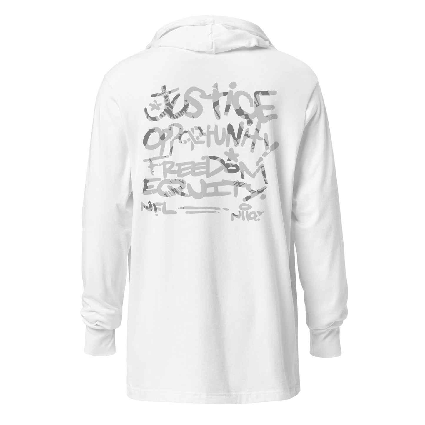 Dallas Hooded long-sleeve tee