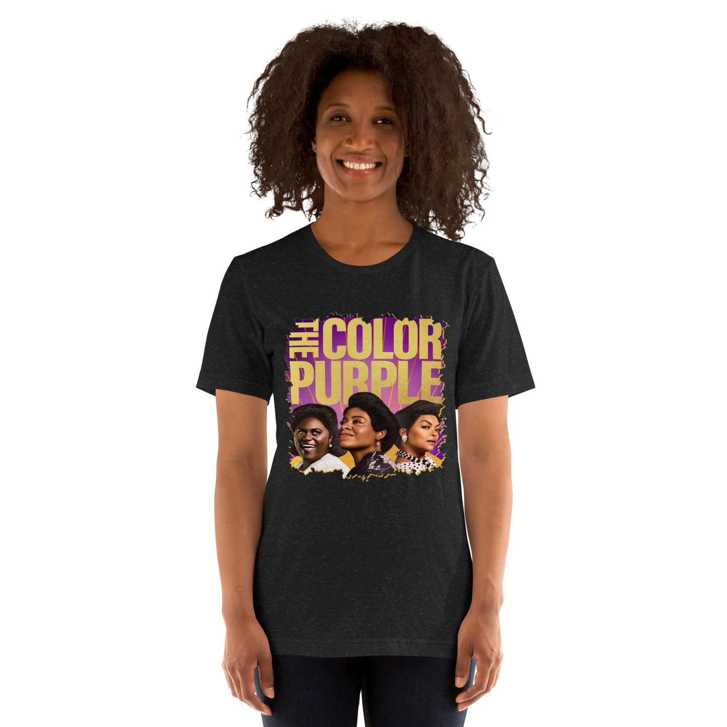 Color purple t-shirt