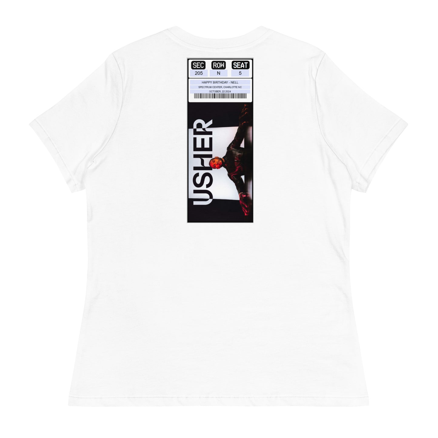 Usher Concert Seat T-Shirt
