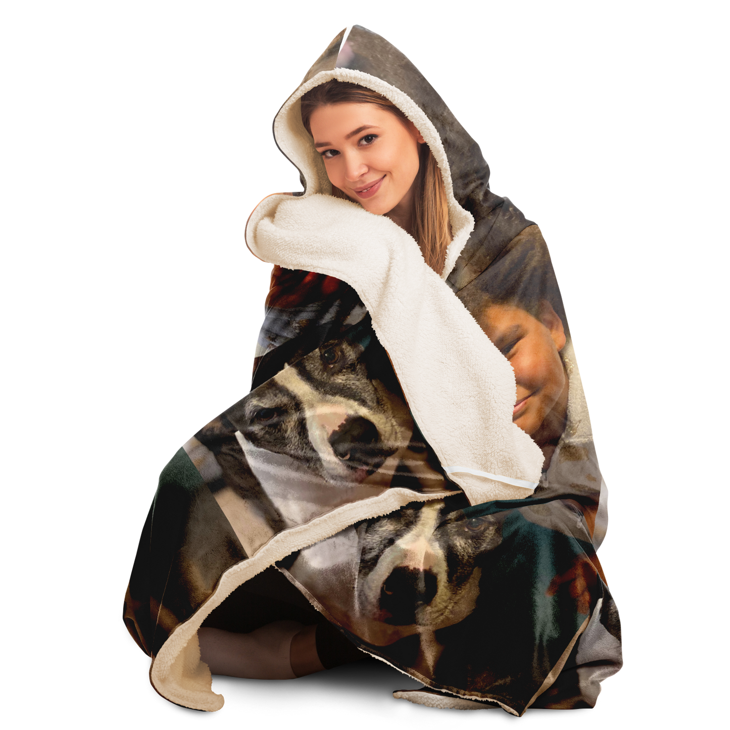 Sophie Hooded Blanket