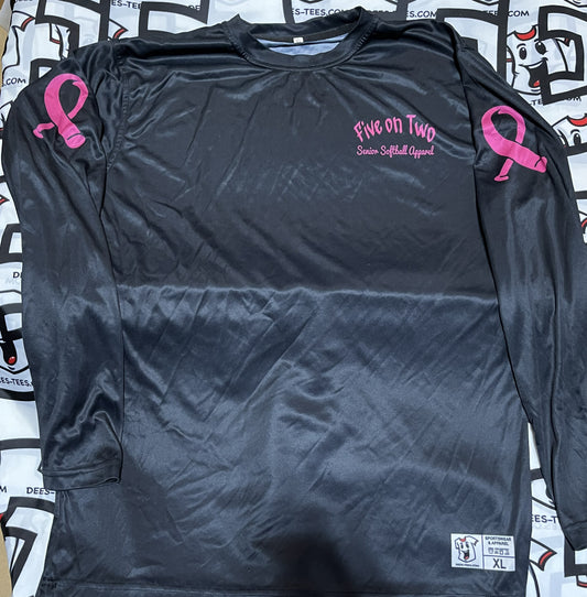 Pink/Black 5on2 Cancer (LS)