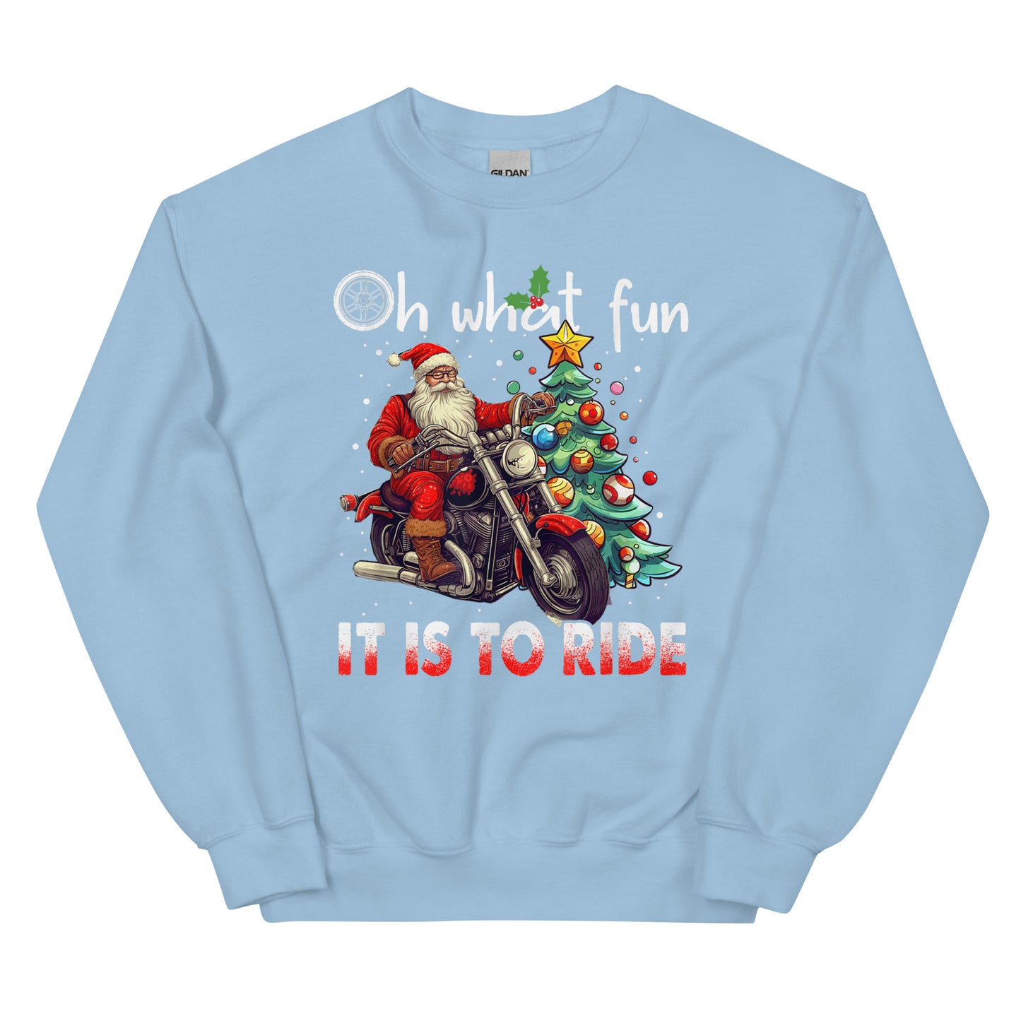 Biker Christmas Sweatshirt